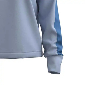 <b>GYM</b> ACTIVE ENTERPRISES Custom Women's Light Blue Crew Neck <b>Sweatshirt</b> | Premium Cotton Fleece Long Sleeve Pullover | Oversized - Product Image 3