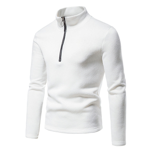 Sweat-shirt d'hiver pour homme à manches longues, col zippé, séchage rapide, sport actif, sweat-shirt pour homme 2026 - Product Image 3