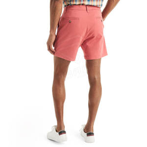 <b>Men's</b> High Street Casual <b>Slim</b> <b>Fit</b> Beach <b>Shorts</b> Breathable Plus Size Custom Design Plain Dyed Solid Color Corduroy Fabric - Product Image 2