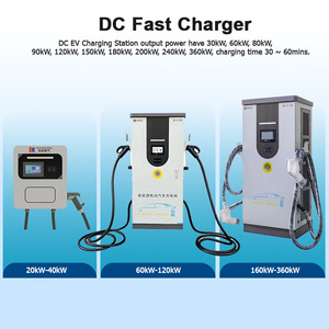 V Ccs2 vv चार्जर 20kw 50kw 60kw 100kw dc फास्ट स्तर 3 चार्जिंग स्टेशन इलेक्ट्रिक वाहनों के लिए - Product Image 5