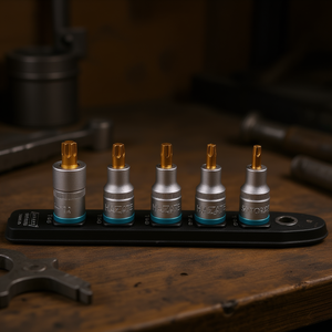 ชุดเครื่องมือประแจบล็อก Hazet SmartRail 1/2 นิ้ว TORX 5 ชิ้น - Product Image 3