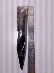 Chausse-pied plat en corne naturelle de buffle naturel avec poignée avec artisanat indien taille personnalisée prix bon marché - Product Image 5