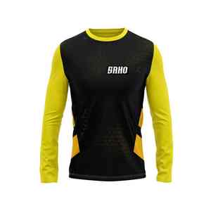 OEM polar GAA Sudadera de cuello redondo con puños acanalados tela elástica y ajuste atlético para los deportes gaélicos MOQ Pakistán - Product Image 3