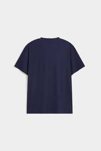 เสื้อยืดกีฬาโอเวอร์ไซส์ผู้ชายผ้าฝ้ายทรงหลวมใส่สบาย - Product Image 2