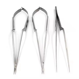 ชุดเครื่องมือผ่าตัดจักษุแบบใช้มือ ยี่ห้อ Castroviejo Yasargil ทำจากสแตนเลส ใช้ซ้ำได้ ยี่ห้อ MOL - Product Image 2