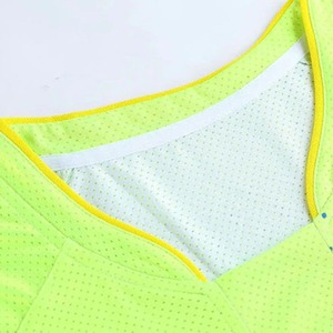 Uniforme de tennis de table à manches courtes respirant et écologique, personnalisation en gros, haute qualité, séchage rapide, extensible dans les 4 sens - Product Image 5