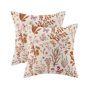 Proveedor indio Diseño personalizado Textiles para el hogar Fundas de almohada de algodón orgánico con impresión personalizada - Product Image 5