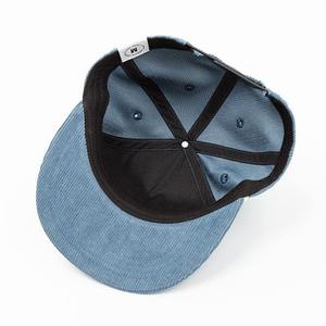 Casquette de baseball personnalisée avec broderie feuilles de chêne, en tissu uni, avec bandeau en coton, casquette snapback en velours côtelé pour le sport - Product Image 2