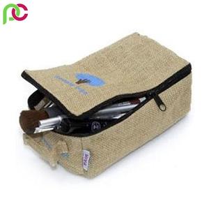 Wholesale Cotton Canvas Makeup <b>Bag</b> with Zipper for <b>Travel</b> Cosmetic Organizer, Custom Logo <b>Toiletry</b> Pouch for <b>Women</b> & Girls - Product Image 3