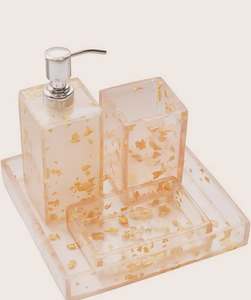 Ensembles de salle de bain en résine de qualité supérieure Produit de vente chaud décoratif et durable à forte demande pour maisons hôtels restaurants - Product Image 2