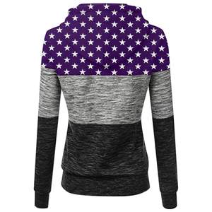 Top Venta de Color Sólido Mejores Fabricantes Slim Fit Mujeres Sudaderas con capucha Venta al por mayor de la etiqueta privada Sudaderas con capucha de las mujeres de gran tamaño - Product Image 2