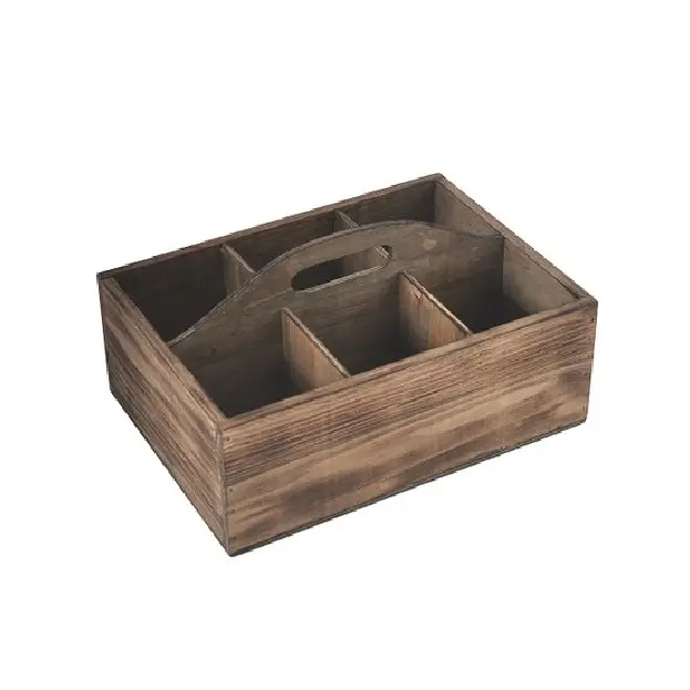 Top quality product good promotion new design customized beautiful popular New Style Polished Wooden Caddy Manufacturer
