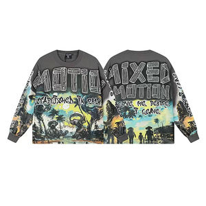 Nueva Sudadera con Capucha de Alta Calidad, 100% Algodón Grueso, Estampado de Grafiti de Ladrillo Caliente, Manga Larga para Hombre - Product Image 4