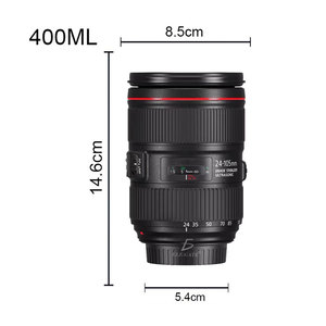 Bicchieri in Acciaio Inossidabile con Forma a Lente, Tazze da Viaggio Uniche e Eleganti - Product Image 4