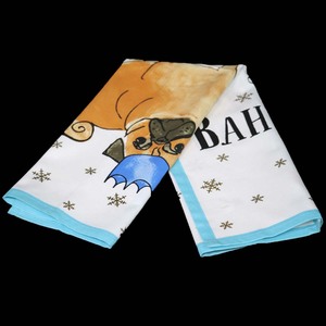 Venta en línea de 100% toallas de cocina de algodón paño de plato tejido de secado rápido con diseño estampado de textura suave al mejor precio - Product Image 5