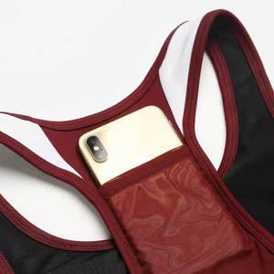 Soutien-gorge de sport pour femmes dernier modèle Logo personnalisé/couleur respirant et confortable soutien-gorge de sport anti-rides de haute qualité - Product Image 6