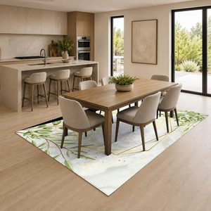 <b>RUGS</b> DEPOT LXDP-1000 Wholesale Multicolor Neutral Modern Vintage Digital Printed Machine Washable Chenille Area <b>Rug</b> <b>Non</b> <b>Slip</b> - Product Image 4