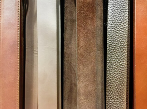 100% cuir tanné végétal écologique matériel variété couleur personnalisable cuir roulé pour chaussures et ceintures Tan Veg - Product Image 4
