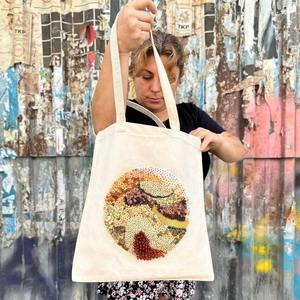 Bolso de Mano con Cuentas de Perlas para Mujer, Estilo Clásico, Algodón, Personalizable, para Fiesta, Noche, Nuevo Modelo 2023, Moderno, al por Mayor - Product Image 1