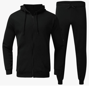 Survêtement de sport en molleton de coton personnalisé pour hommes vêtements de sport d'hiver grande taille pour unisexe - Product Image 1