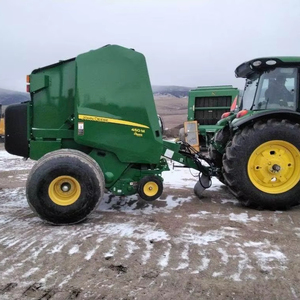 John Deeree Round Hay Baler <b>Straw</b> <b>Baling</b> Machine for Sale Corn Silage Round Baler Wrapper Machine - Product Image 3