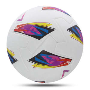 Ballons de football professionnels tout temps avec logo personnalisé Options gonflables légères et lumineuses en PVC PU Plusieurs tailles pour le Pakistan - Product Image 5
