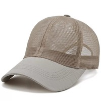 Gorra Trucker de Malla con Logotipo Bordado Personalizado de Alta Calidad, Gorra de 6 Paneles de Algodón, Tejido Transpirable e Impermeable