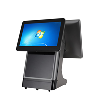 Máquina Registradora de caja registradora con sistema POS de pantalla táctil HD con impresora Windows/Android Garantía de 3 años para quiosco de punto de venta