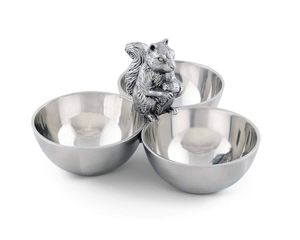 Cuenco de Servir con Detalles Florales Antiguos, Acabado Plateado, Ideal para Decoración de Mesa, Aperitivos, Dulces, Chocolate y Exhibición Elegante en la Mesa - Product Image 2