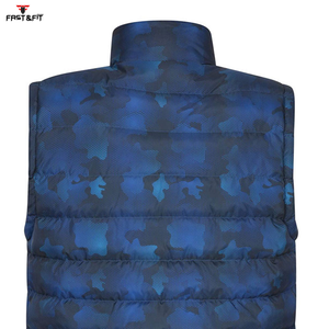 Vente chaude de haute qualité personnalisé casual confortable hommes respirant gilets bouffants personnalisés coupe-vent gilets gonflés pour hommes - Product Image 5