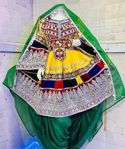 Afghan Handmade Traditional Embroidered Women Afghani Velvet Tribal Party & <b>Wedding</b> <b>Dress</b> Custom Size Women <b>Dresses</b> <b>for</b> <b>Sale</b> 100 - Product Image 5