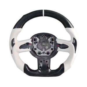 Volante Ligero de Fibra de Carbono Forjado para <span class=keywords><strong>Mini</strong></span> <span class=keywords><strong>Cooper</strong></span> R56 R53 F54 F56 F57 F66 JCW S LCI2 Clubman 2010 2014 2012 - Product Image 5