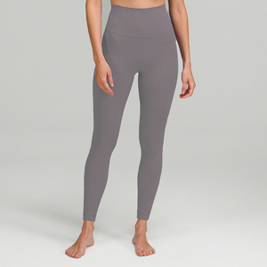 Medias de Yoga para clima frío de cintura alta con forro polar de Venta caliente Nuevas mujeres usan medias con interior térmico para entrenamientos fríos - Product Image 2