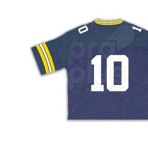 เสื้อฟุตบอลสไตล์เรโทร ระบายอากาศได้ดี ไซส์ใหญ่ แขนสั้น คลาสสิก สไตล์นักกีฬา วินเทจ แบบทีม - Product Image 5