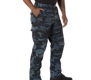 Pantalones Cargo de lona con múltiples bolsillos informales de invierno 2024, elegantes, ligeros, transpirables, ecológicos, de secado rápido, elásticos personalizados Plus - Product Image 1