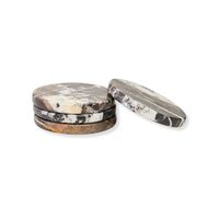 Ensemble de sous-verres en marbre naturel, modernes, durables, personnalisables, fabriqués à la main, imprimés UV, résistants à la chaleur, protection de table, promotionnels pour la maison