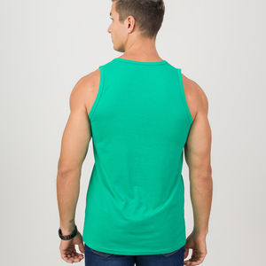 Débardeurs de sport personnalisés pour hommes débardeur musculaire de course à pied exercice hauts de gymnastique personnalisation de chemises et débardeur de haute qualité pour hommes - Product Image 2