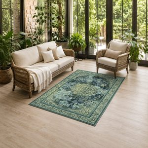 <b>RUGS</b> DEPOT LXDP-0066 Wholesale Green Sage Minimalist Designer Digital Printed Machine Washable Chenille Area <b>Rug</b> <b>Non</b> <b>Slip</b> - Product Image 6