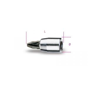 Pilotes de prise BETA 1/4 ''Multi-Pack pour Cross Head Pozidriv®-Supadriv®Inserts brunis chromés pour vis - Product Image 2