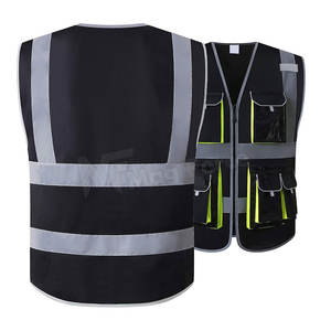 Chaleco de Seguridad Reflectante de Alta Visibilidad para Construcción, con Logotipo Personalizado de Fábrica - Product Image 2