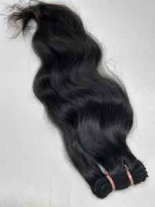 Extensions de cheveux humains indiens Body Wave malaisiens qualité supérieure vierge Remy cuticule alignée faisceaux de vente en gros naturels - Product Image 4