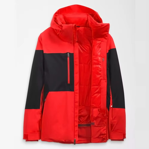 เสื้อแจ็คเก็ตสกีคุณภาพสูงสำหรับผู้ชาย กันลม กันน้ำ 10,000 มม. สีและขนาดปรับแต่งได้ บริการ OEM ชุดสกีและสโนว์แวร์ระดับมืออาชีพ - Product Image 1