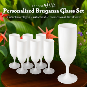 Set di Bicchieri Personalizzati Brugmansia, Articoli Promozionali per Bevande Personalizzabili - Product Image 3