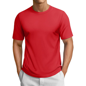 T-shirt unisexe 100% coton de couleur unie T-shirt vierge pour l'impression Streetwear surdimensionné, Logo personnalisé disponible - Product Image 1