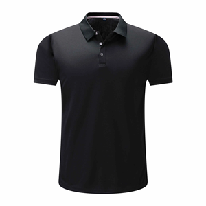 2025 nuevos productos directo de fábrica Unisex Polo camiseta logotipo personalizado bordado 100% poliéster secado rápido deportes Polo camiseta para hombres - Product Image 5