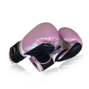 Gants de boxe en cuir véritable personnalisés, respirants, avec sangle de poignet réglable antidérapante et fermeture auto-agrippante, haute qualité - Product Image 3