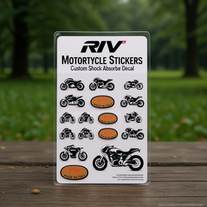 Pegatinas para Motocicletas RIV, Calcomanía Personalizada para Amortiguador - Product Image 3