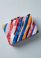 Pochette de soirée pour femme en résine effet marbre, style bohème, avec perles, design luxueux, pour les fêtes et l'usage quotidien
