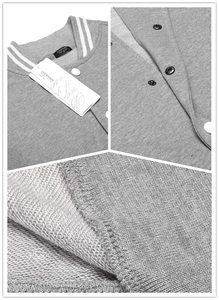 Vestes universitaires vierges pour hommes Vente en gros personnalisée - Product Image 2