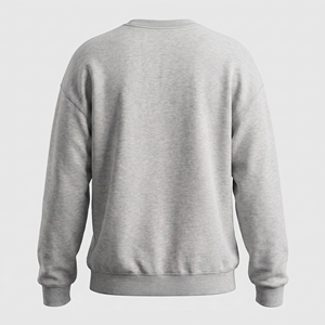 เสื้อสเวตเชิ้ตคอกลมผู้ชาย สีเขียวอมฟ้า ทรงปกติ ปักลายพิมพ์ดีไซน์ลำลอง ใส่ได้ในฤดูใบไม้ผลิ พิมพ์ลายด้วยเทคนิคฮีททรานเฟอร์ - Product Image 2